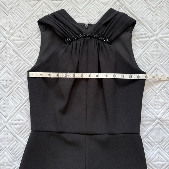 Shoshanna Midnight Genesis Beaded Sleeveless Maxi Dress Size 2 Black - Picture 5 of 10